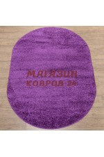 Прикроватный коврик Фьюжн 43000-49711 Фиолетовый овал